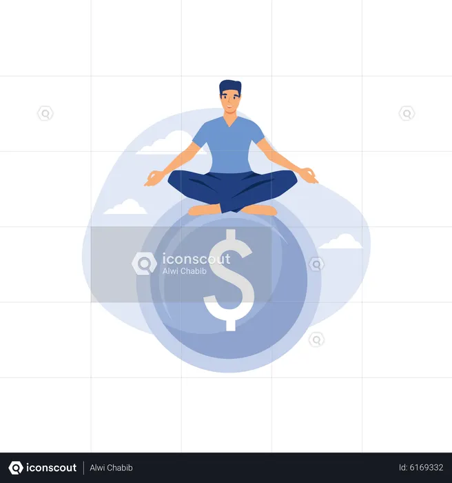 Financial guru  Illustration