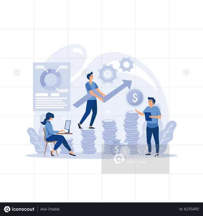 Financial inspection  Illustration