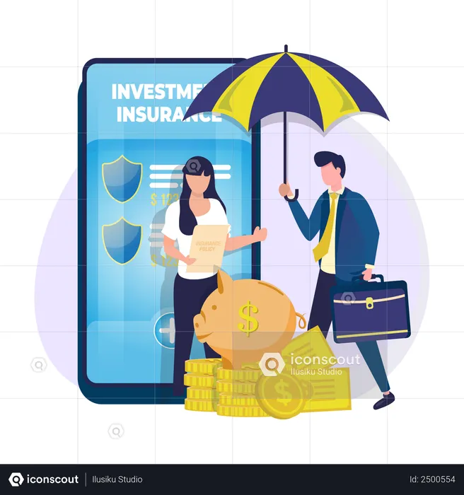 Financial insurance  Illustration