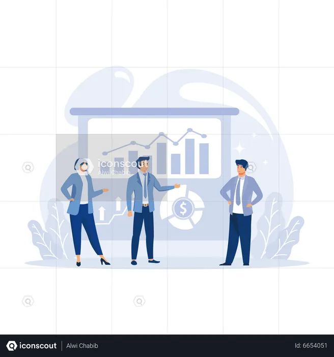 Financial Manager  Illustration