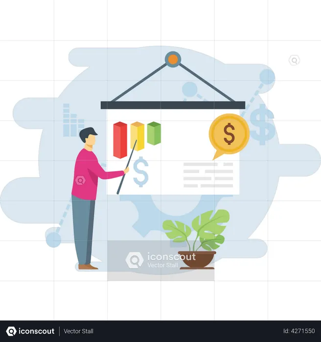 Financial presentation  Illustration