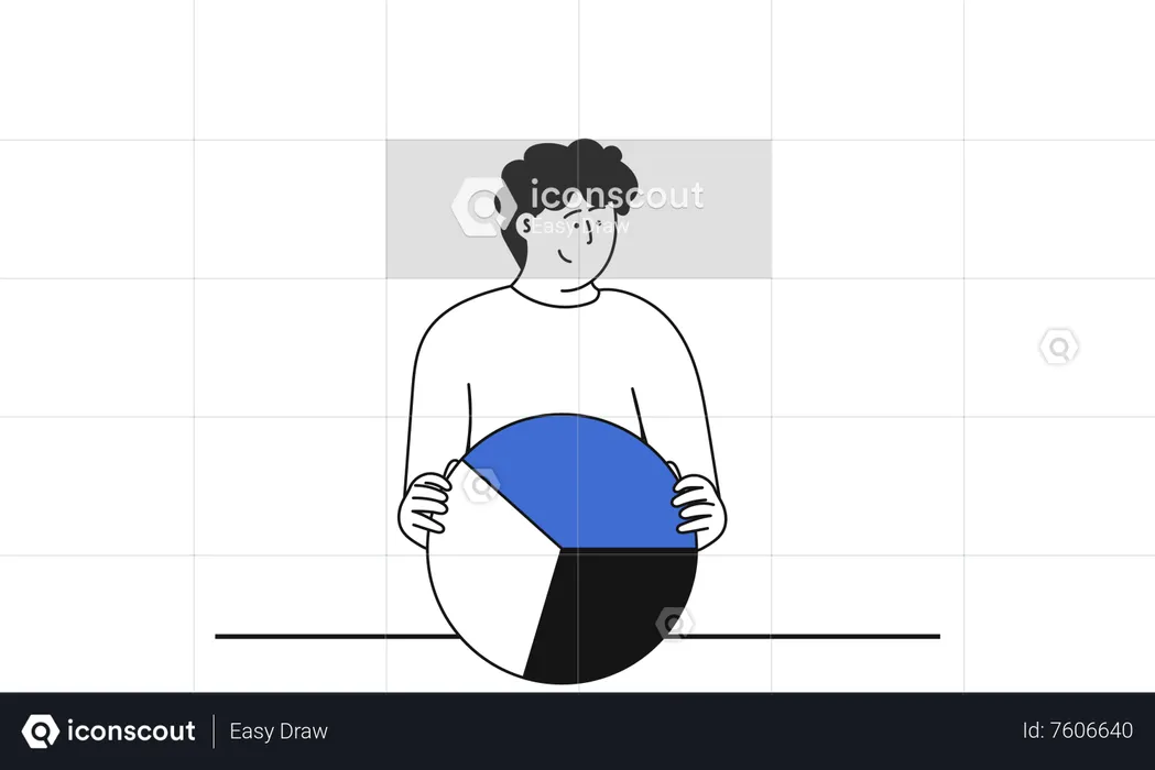 Financial report  Illustration