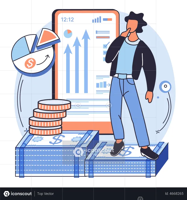 Financial Research  Illustration