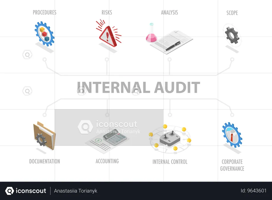 Financial Research Report  Illustration