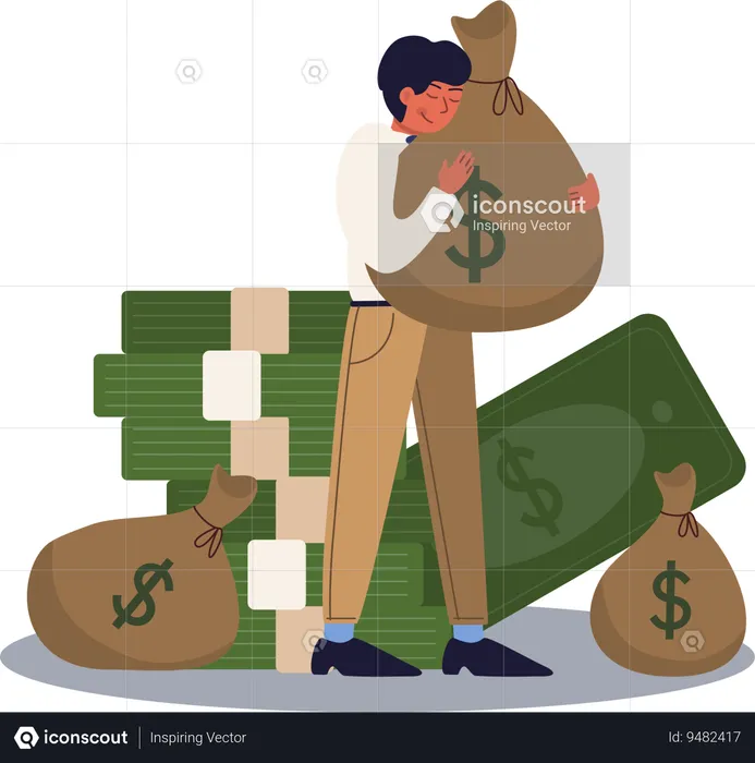 Financial responsibility of employee  Illustration