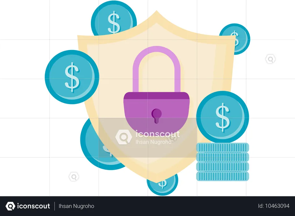 Financial security  Illustration