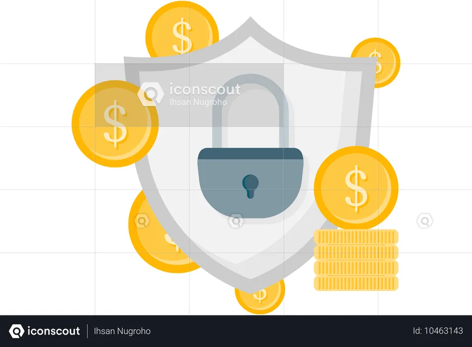 Financial Security  Illustration