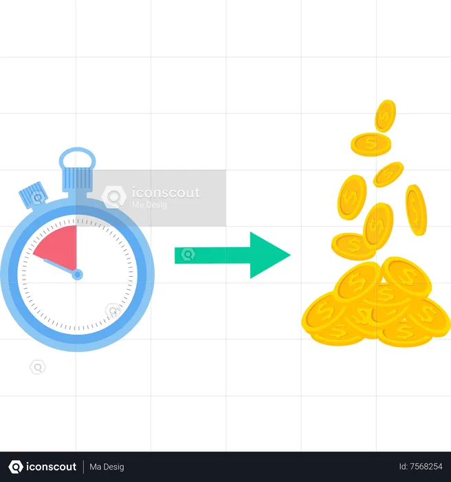 Financial time  Illustration