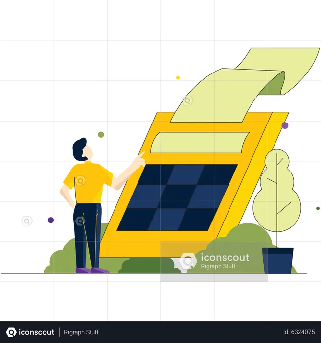 Finanzbuchhaltung  Illustration