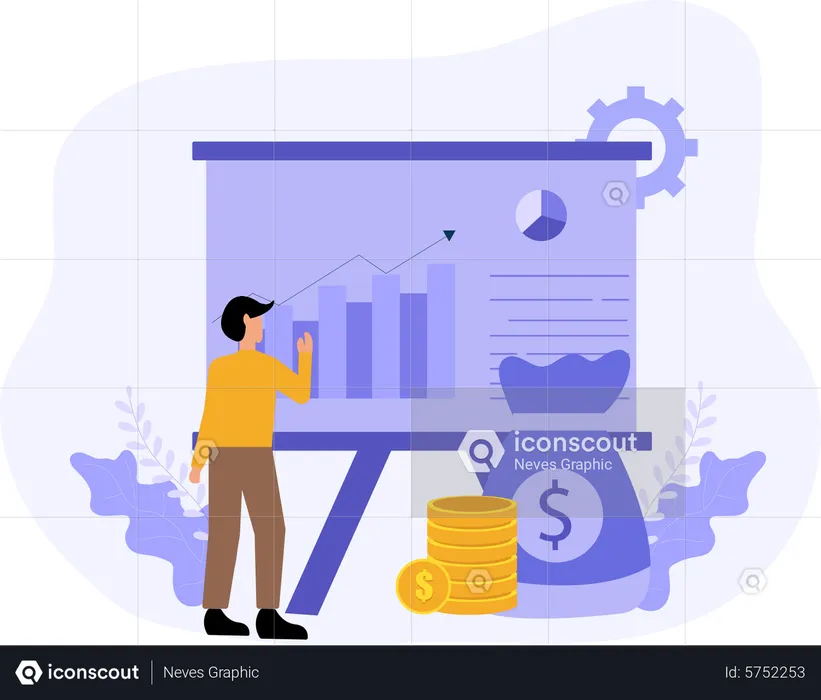 Finanzrecherche  Illustration