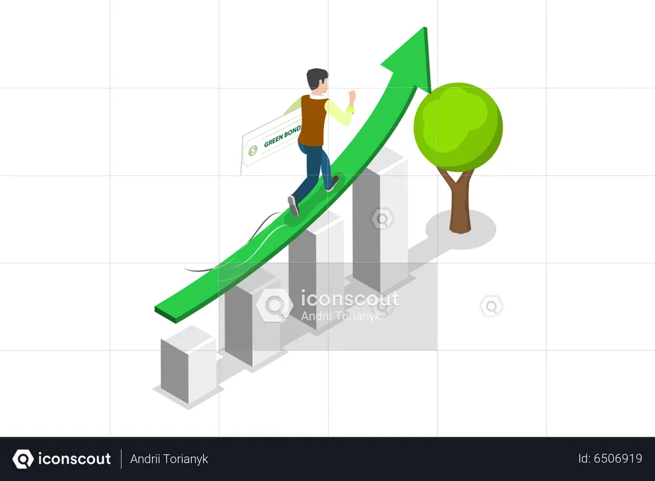 Finanzielle Investition  Illustration