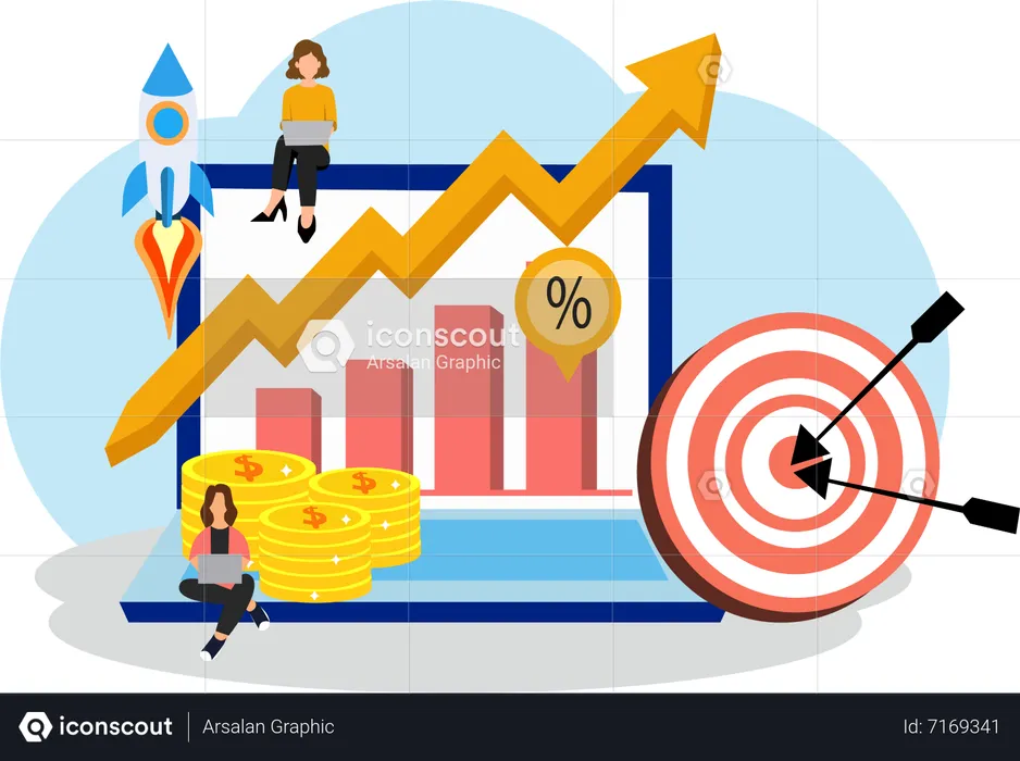 Finanzverwaltung  Illustration