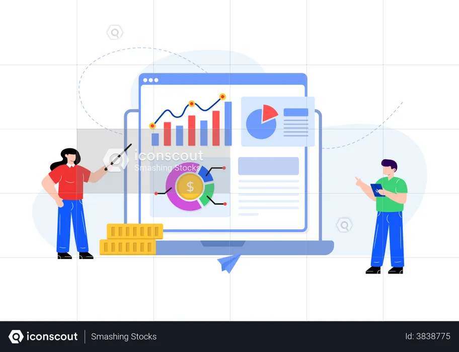 Finanzberater  Illustration