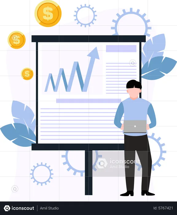 Finanzplanung  Illustration