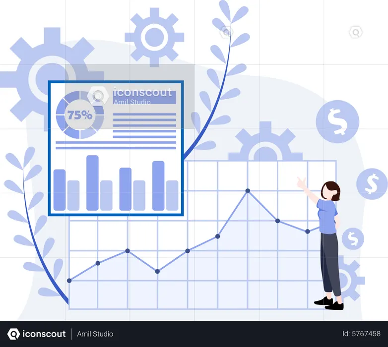 Finanzplanung  Illustration