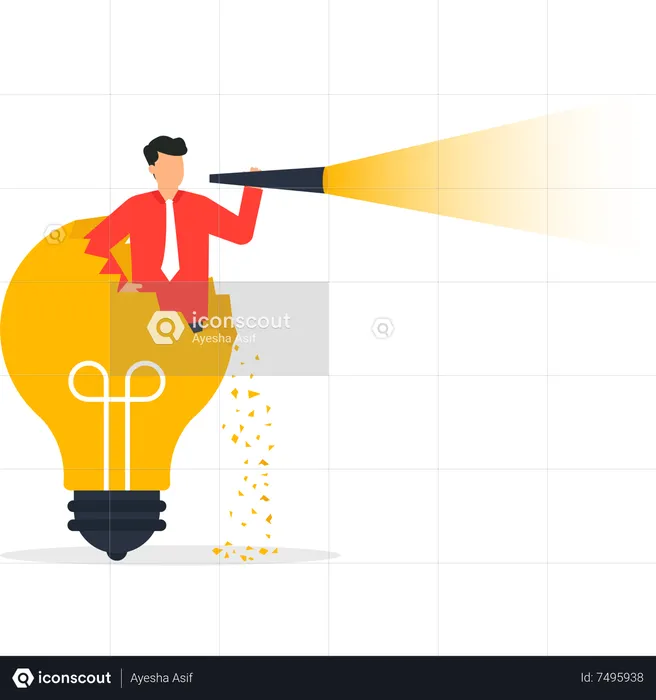 Find Business opportunity  Illustration