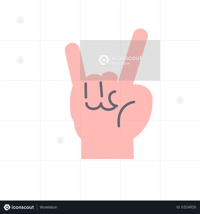 Finger gesture  Illustration