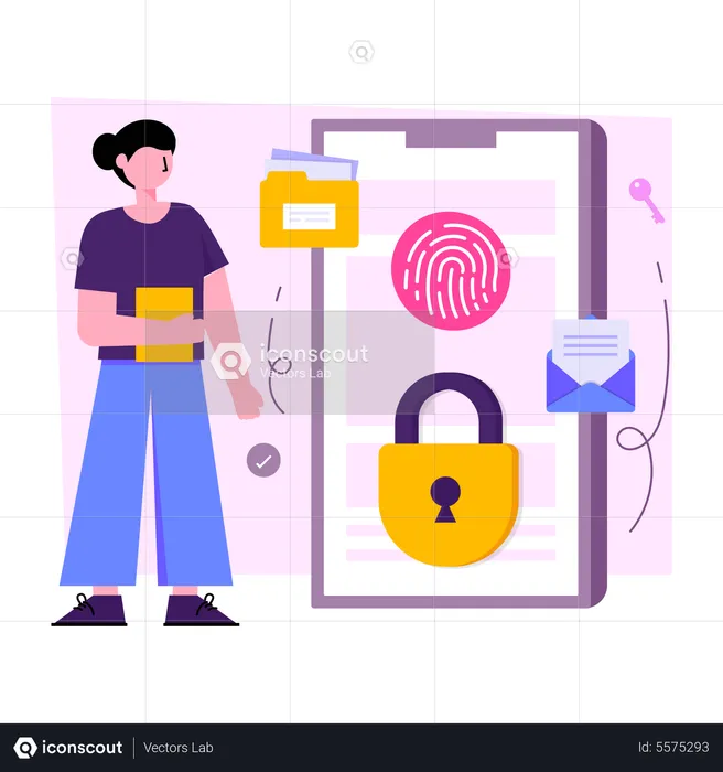 Fingerprint Access  Illustration