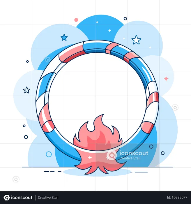 Fire Ring  Illustration