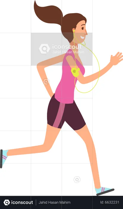 Ensemble de personnages de dessins animés vectoriels pour les personnes en forme physique. Les athlètes femmes et hommes font des exercices avec des équipements sportifs. Exercice de sport de remise en forme pour l'illustration du corps  Illustration