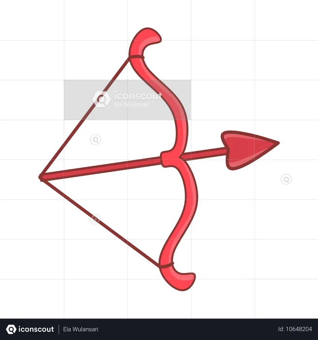 Flecha do amor  Ilustração