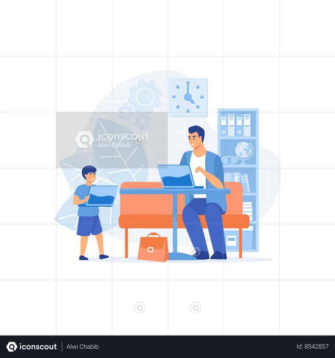 Flexible schedule  Illustration