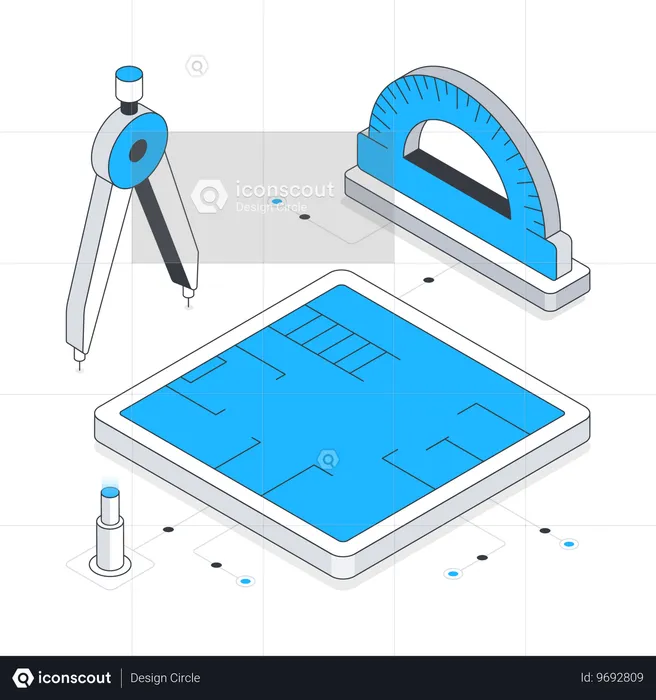 Floor Plan  Illustration