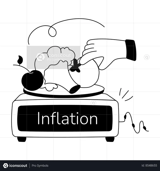 Food inflation  Illustration