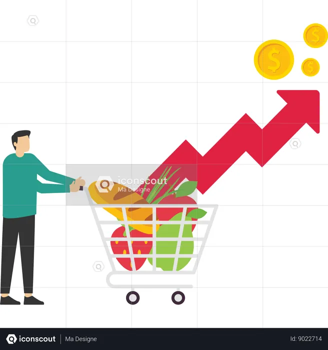 Food Inflation  Illustration