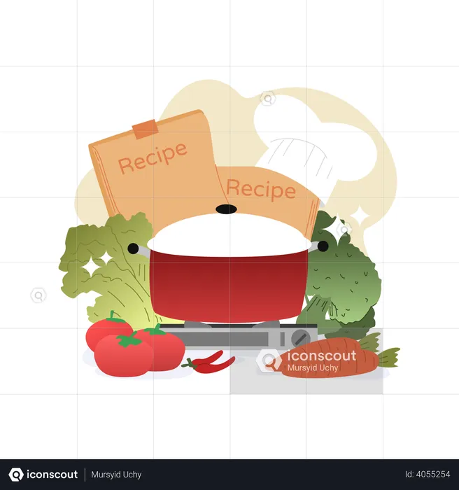 Food Recipe  Illustration