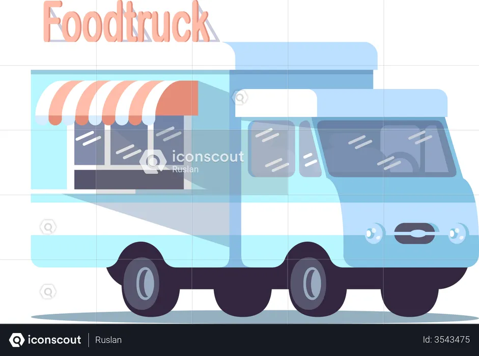 Food truck  Illustration
