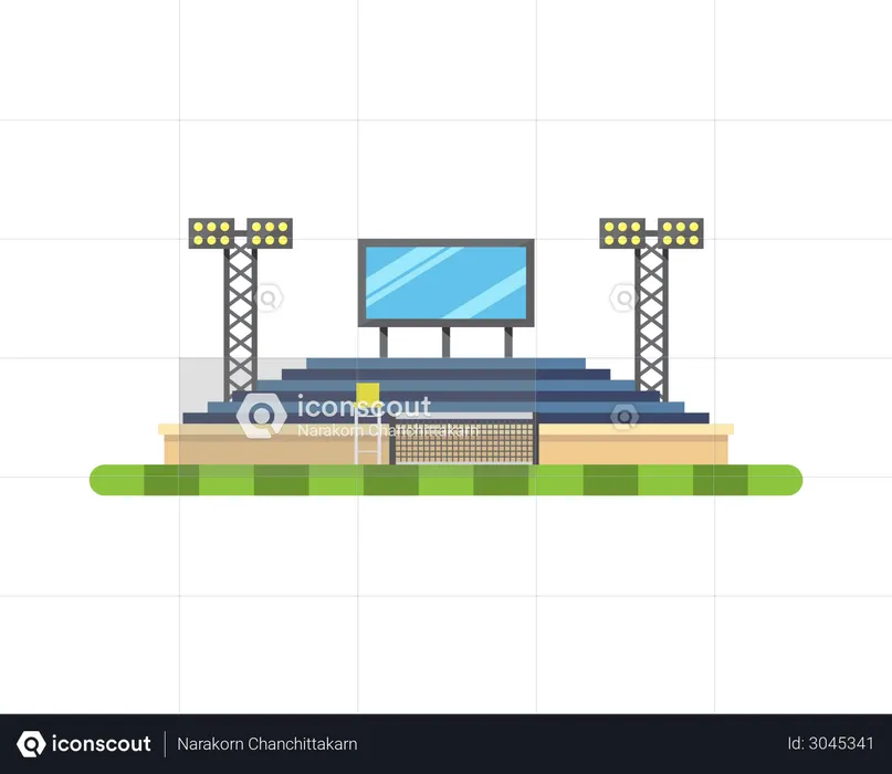 Football field  Illustration