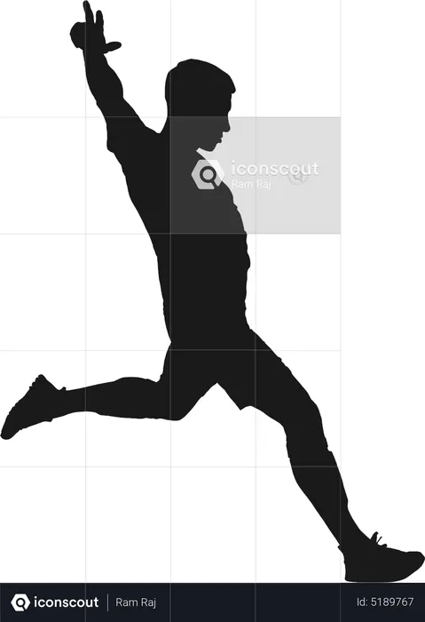 Football kick position  Illustration