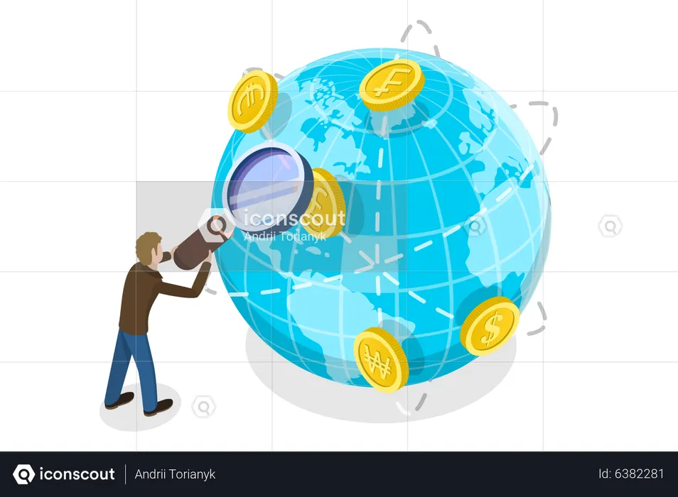 Foreign Currency Trading  Illustration