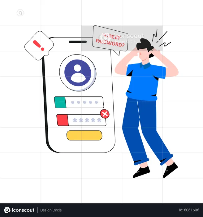 Forgot Password  Illustration