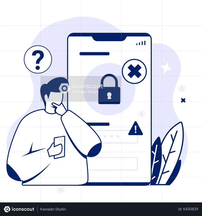 Forgot Password  Illustration