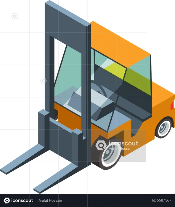 Forklift  Illustration