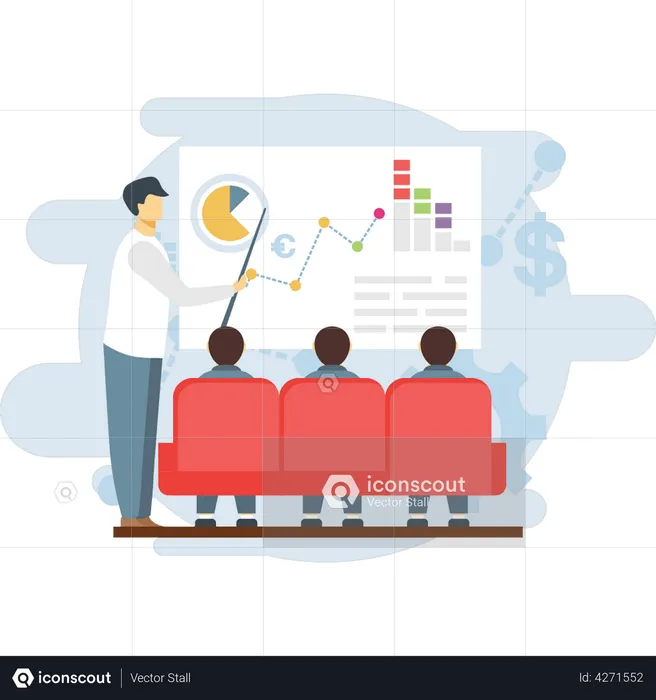 Formation commerciale  Illustration