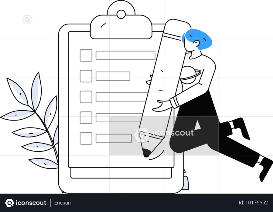 Formulaire de commentaires des clients  Illustration