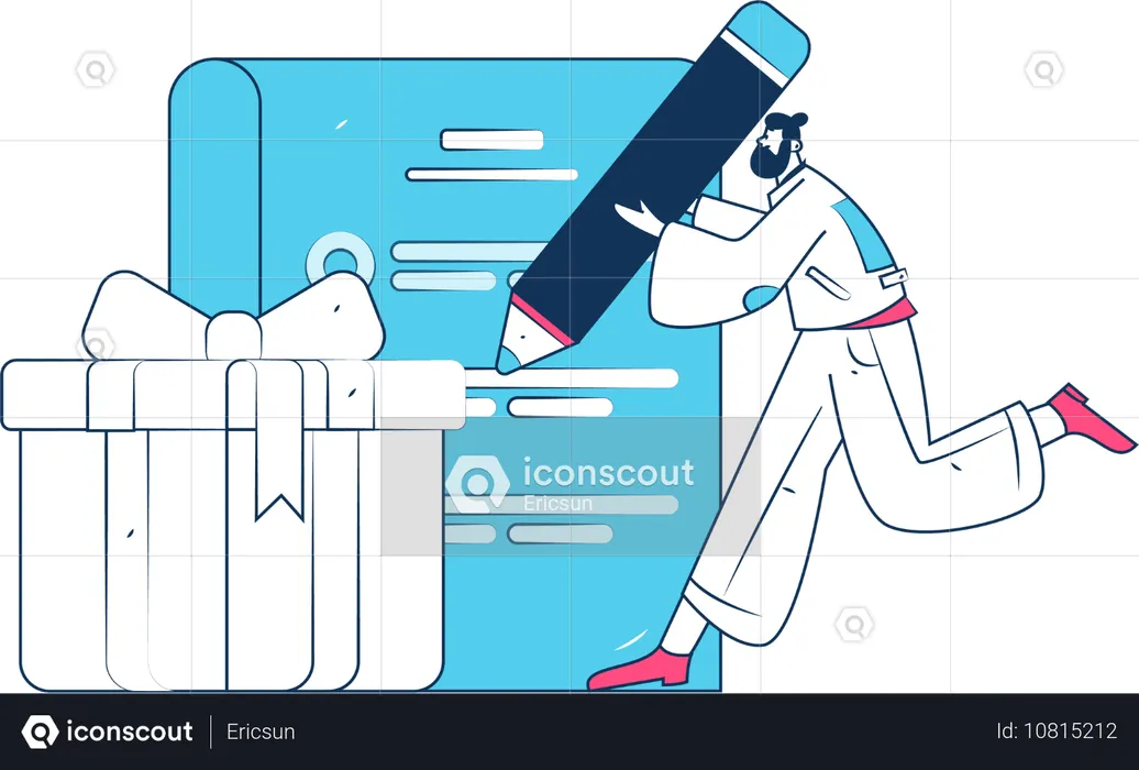Formulaire de commentaires des clients  Illustration
