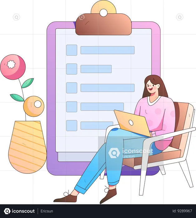 Formulaire kyc  Illustration