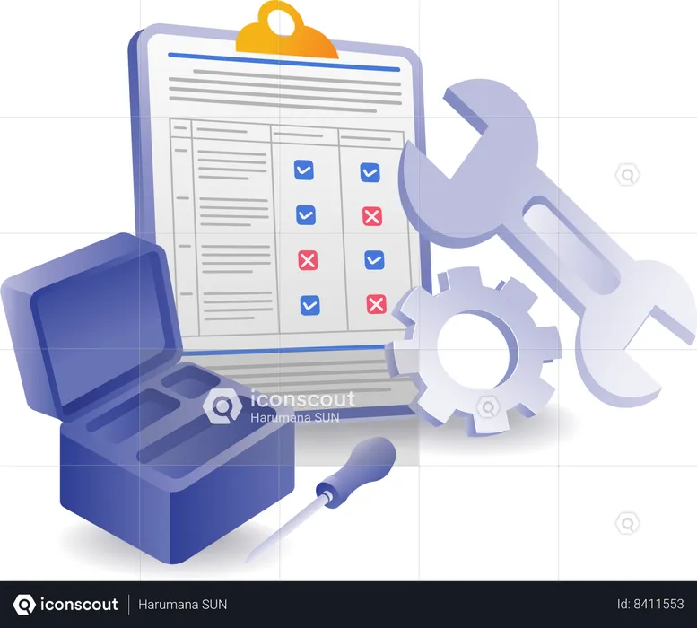 Formulaire issu de la maintenance de l'analyse des données  Illustration