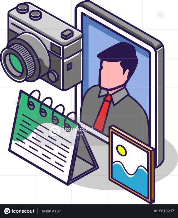 Fotograf  Illustration