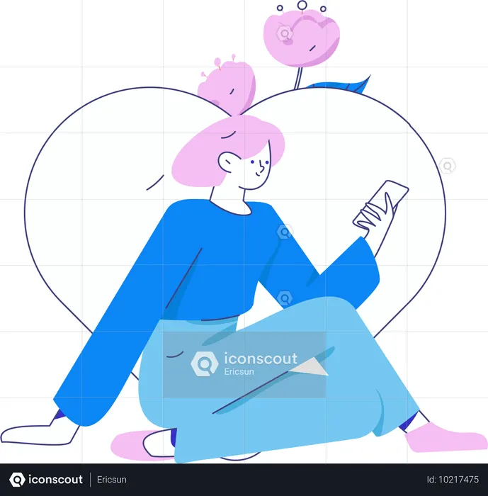 Jubel zum frauentag  Illustration