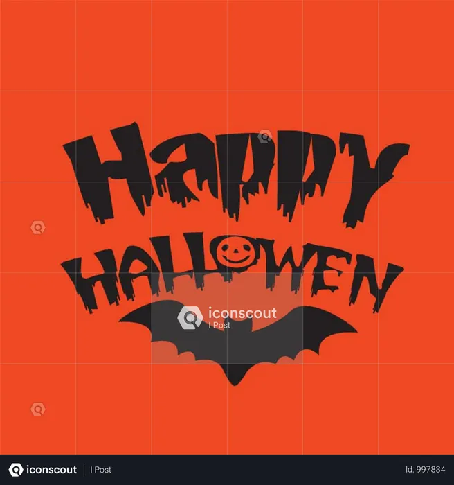 Free Happy Halloween  Illustration