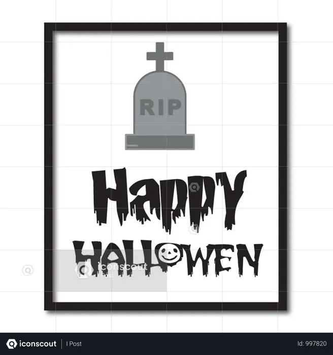 Free Happy Halloween  Illustration