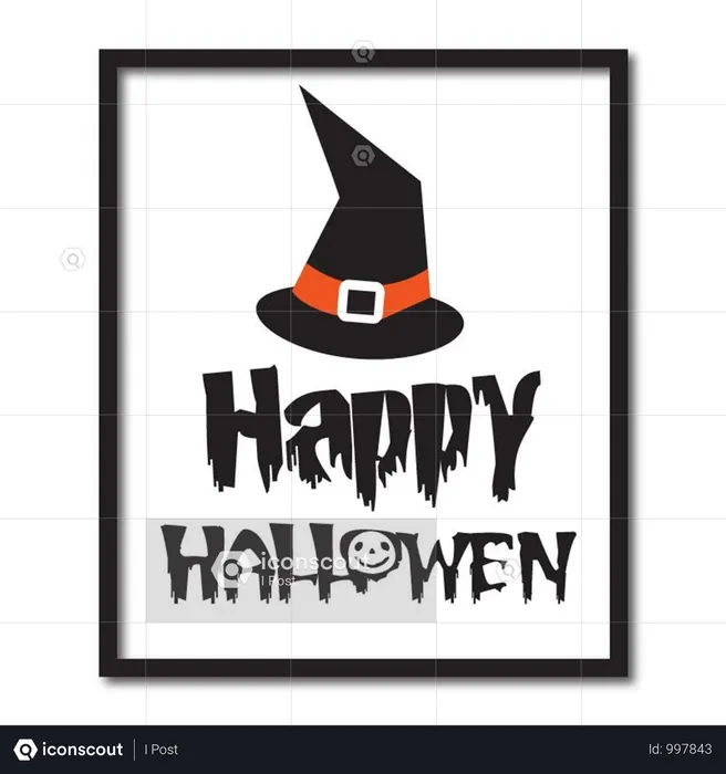 Free Happy Halloween  Illustration