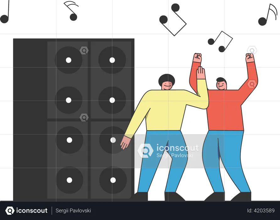 Free Dance Party Background - Download in Illustrator, EPS, SVG, JPG, PNG
