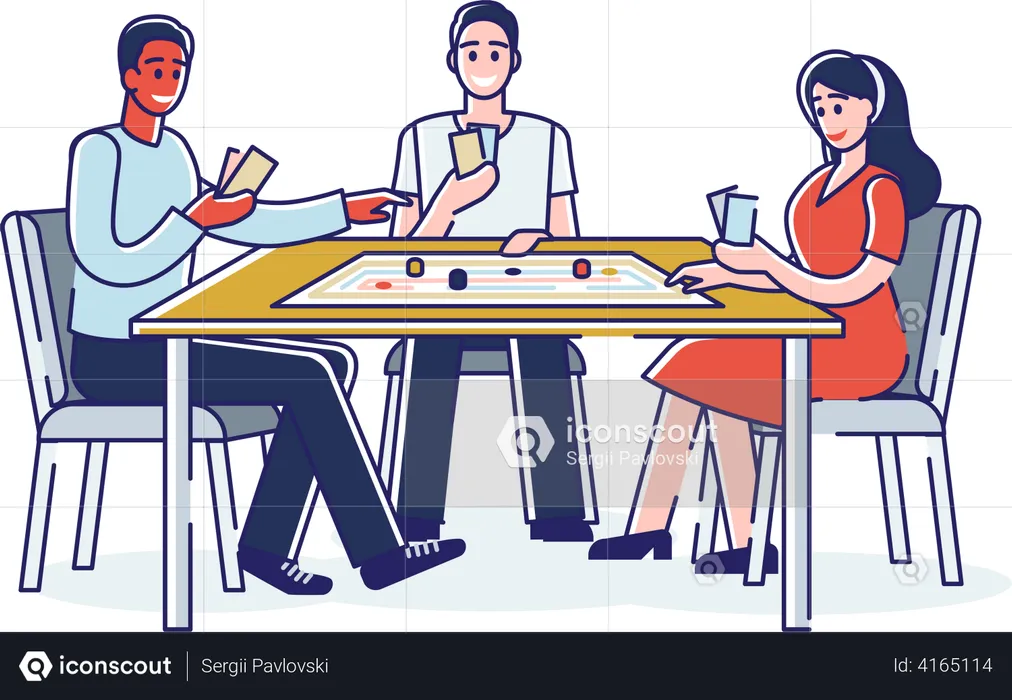 Colored Board Games Online Composition With Guy Who Is Sitting At The  Computer And Playing Vector Illustration Royalty Free SVG, Cliparts,  Vectors, and Stock Illustration. Image 79134749.