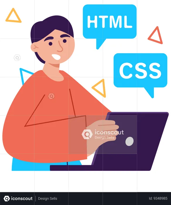 Frontend Development  Illustration